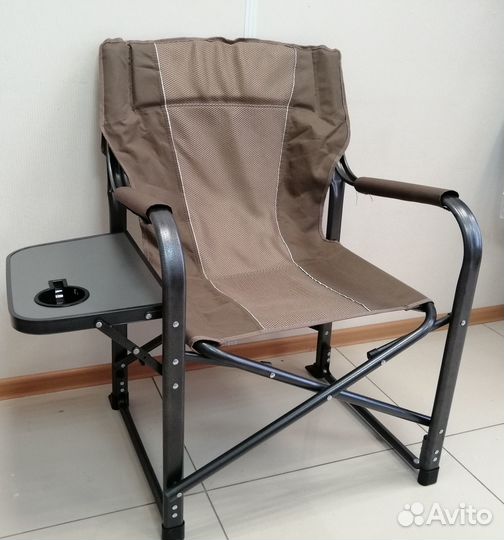 Кресло складное туристическое с откидным столиком