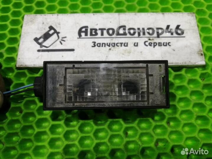 Фонарь подсветки номера Renault Megane 3