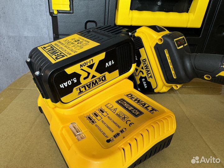 Новый Набор dewalt 2В1 ушм+Шуруповерт с двумя АКБ