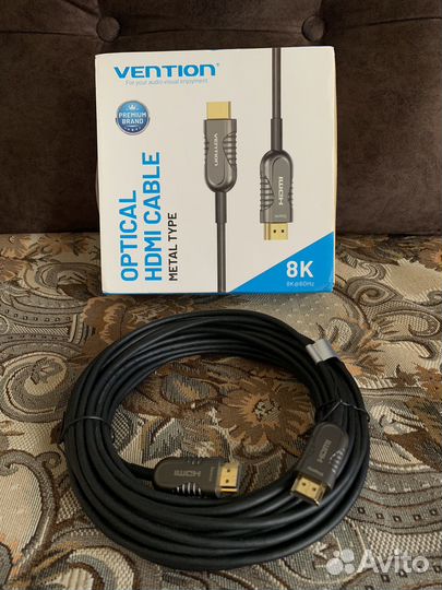 Кабель hdmi 2.1 10м оптический