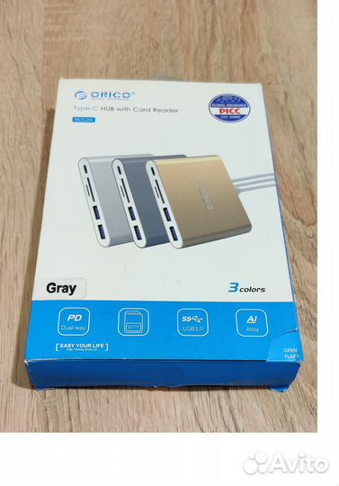 Orico RCC2A-SG / USB-C Хаб
