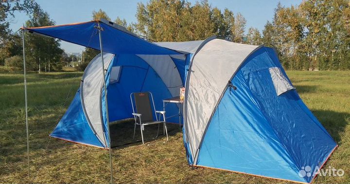 Палатка 4 местная с тамбуром