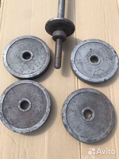 Штанга. Гантели. Гиря СССР