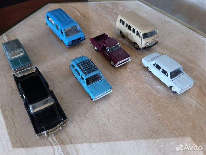 Модели автомобилей 1:43 СССР