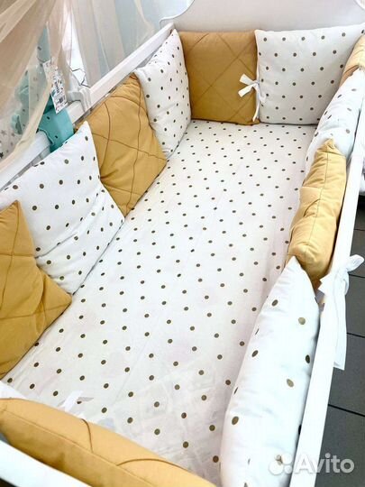 Бортики в кроватку