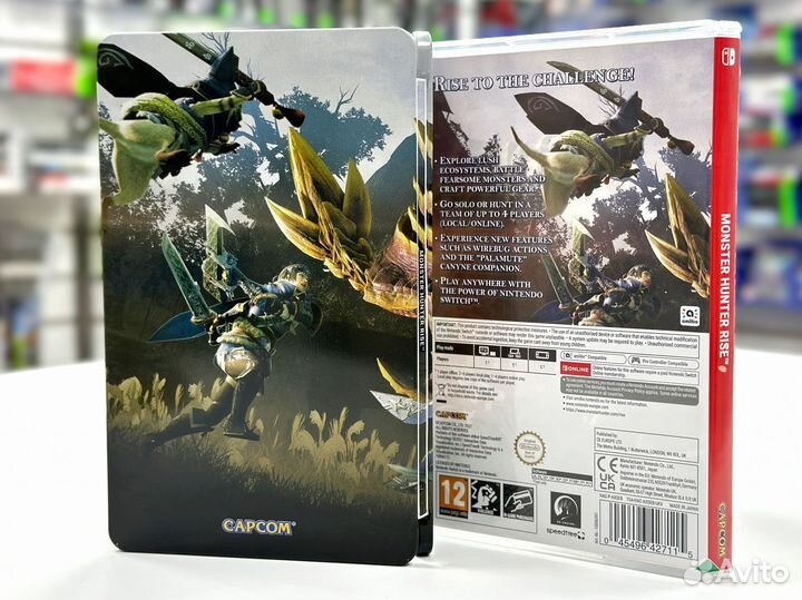 Monster Hunter Rise Steelbook (Switch) Б/У