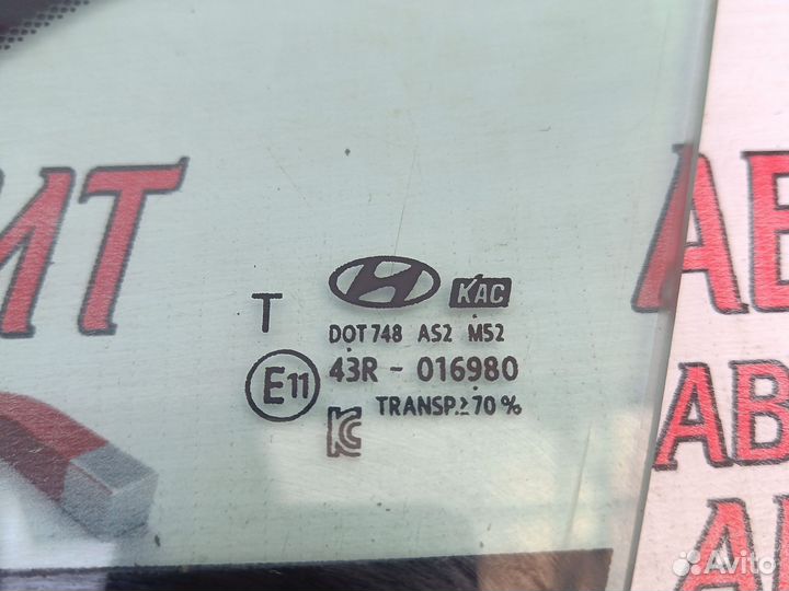 Форточка двери передней левой Хендай Соната 8 DN