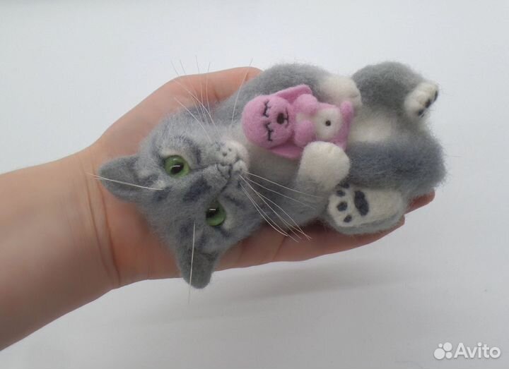 Интерьерная игрушка Котенок 