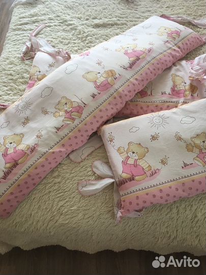 Бортики/подушечка/одеялко