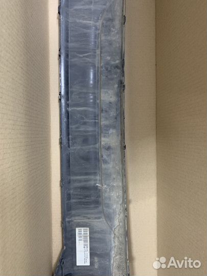 Юбка заднего бампера BMW