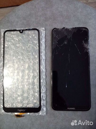 Тачскрин и модуль для телефона Huawei y6 2019 (Hon