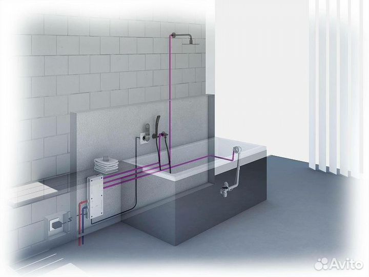 Слив-перелив Grohe Talentofill 28990000 полуавтом