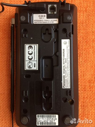 Радиотелефон panasonic