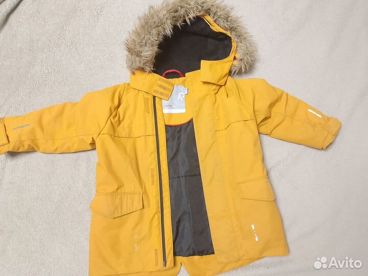 Куртка reimatec 104 б/у для дачи
