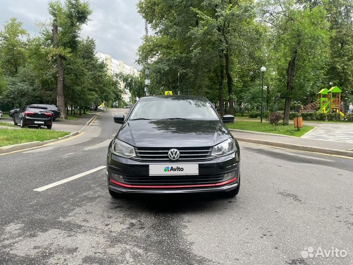 Volkswagen Polo 1.6 AT, 2015, 258 000 км