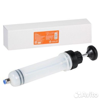 Atba001 Шприц сливной/заливной (пластик) 200мл профессиональный (atba001)