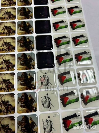 3D стикеры оптом