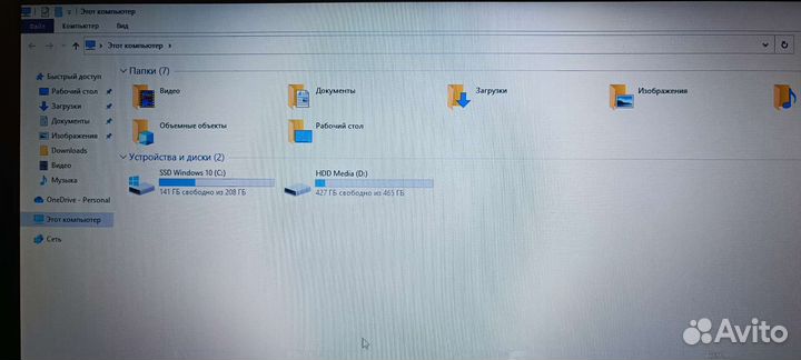 Ноутбук Dexp i7/gforce 2gb/ram 16/ssd/hdd
