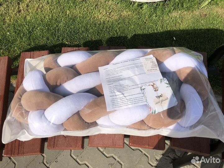 Бортик косичка