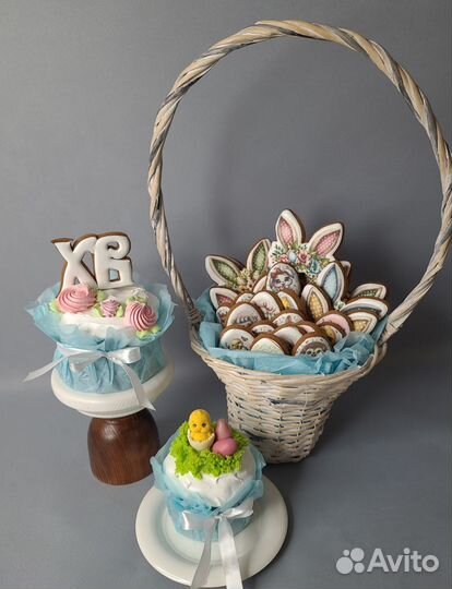 Пряники, куличи к Пасхе