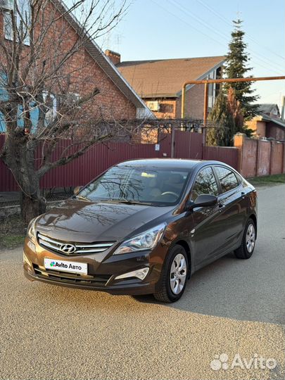 Hyundai Solaris 1.6 МТ, 2015, 123 000 км