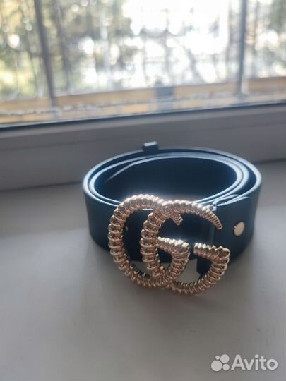 Ремень / пояс кожаный женский