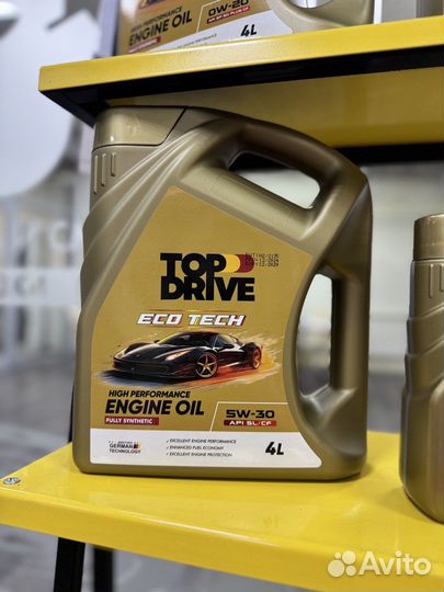 Top Drive engine oil eco tech 5w30, 4л oil