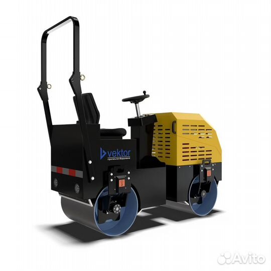 Виброкаток с сиденьем оператора vrdr-1000