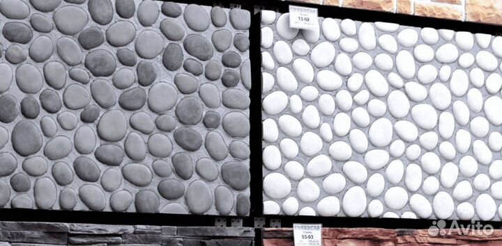 Облицовочный камень, коллекция “Галька”