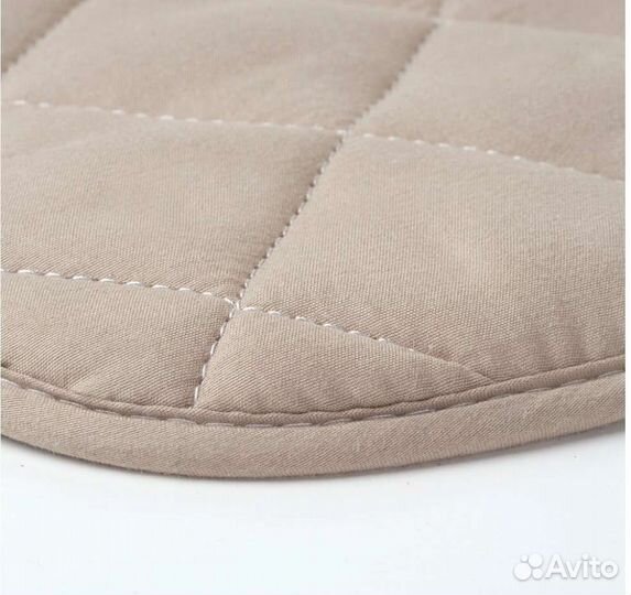 Подушка на стул икеа 38/35 x 38 см, бежевый