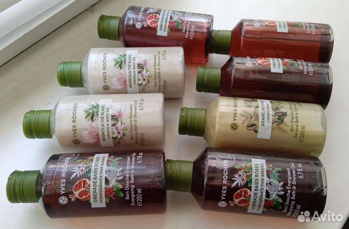 Ив Роше, Гели для душа,200 и Жид/мыло,190