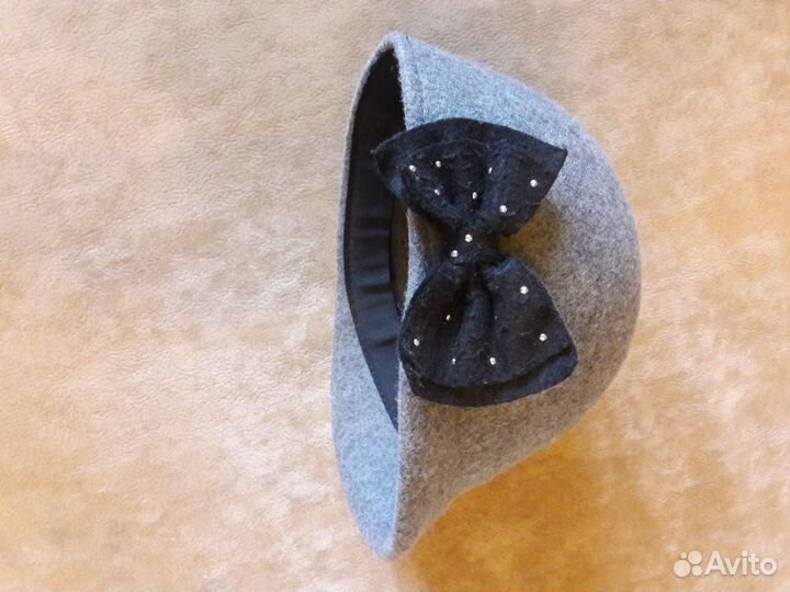 Шапочка-жокейка на девочку 5-6 лет