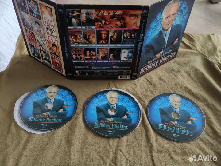 DVD диски. Anthony Hopkins. Коллекционное издание