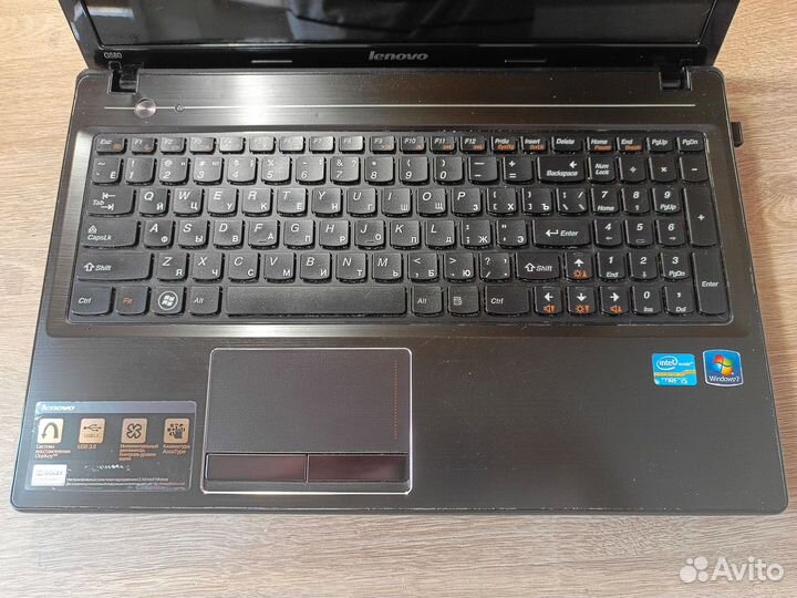Ноутбук lenovo g580