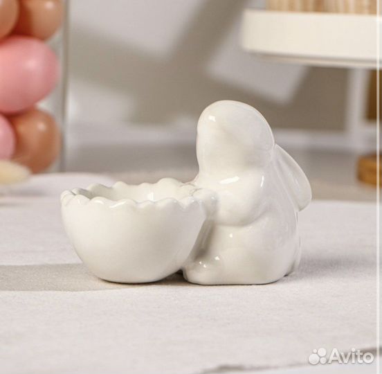 Подставка для яиц зайка