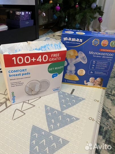 Молокоотсос электрический maman