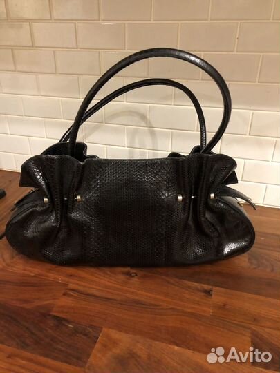 Сумка натуральная кожа змеи