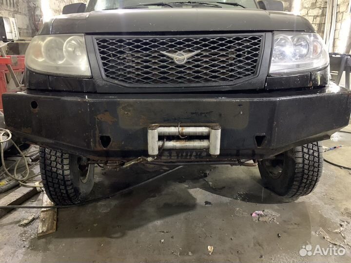 Силовой бампер УАЗ патриот пикап