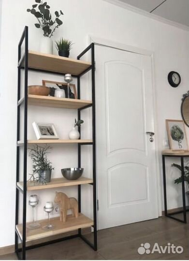 Мебель стиле Лофт, стеллаж, стол, стул, диван