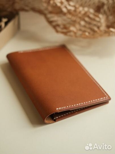 Обложка для автодокументов натуральная кожа