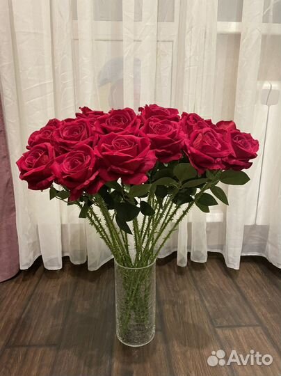 Искусственные цветы розы новые в наличии
