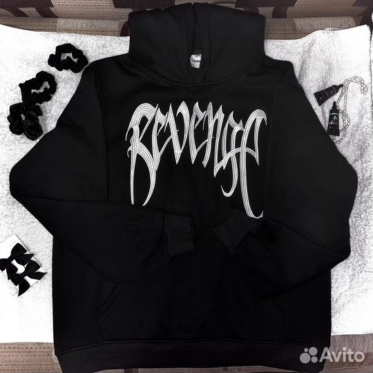Толстовка худи y2k oversize
