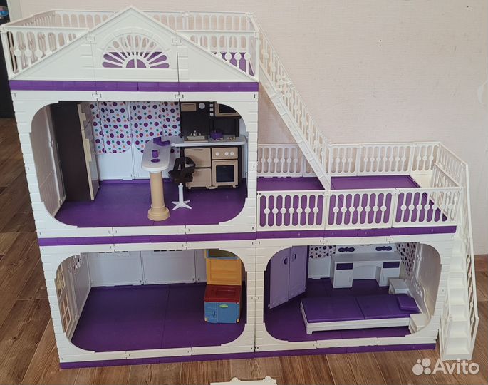 Домик кукольный для барби