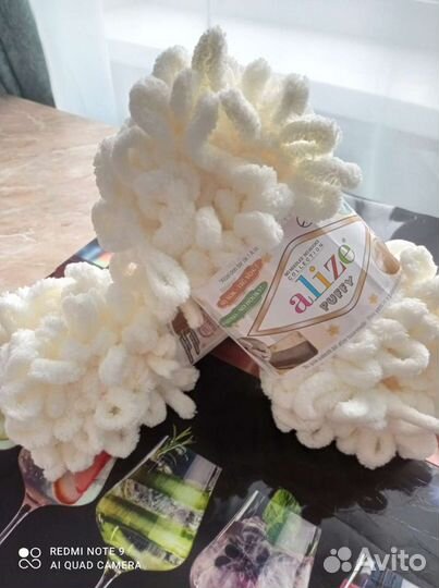 Плюшевая пряжа