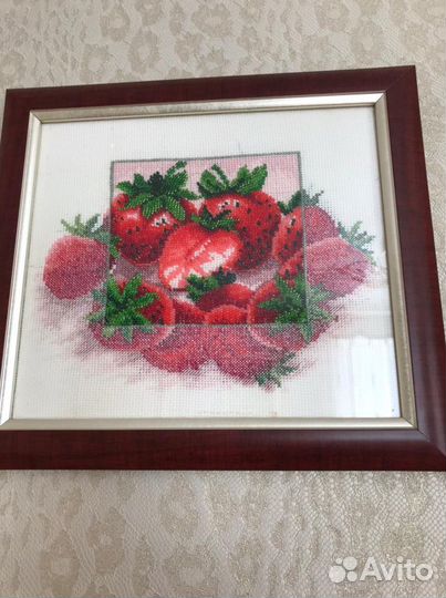 Картина крестиком и бисером