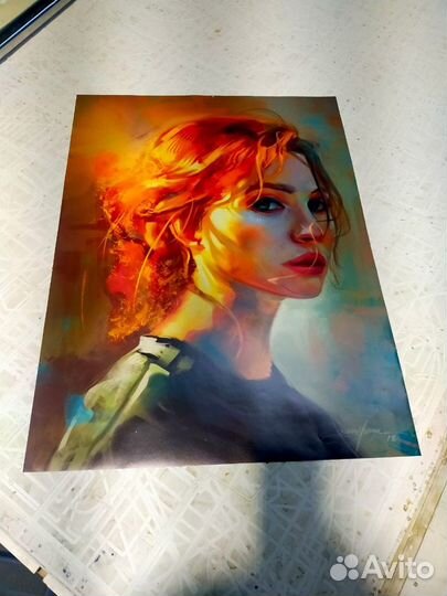 Широкоформатная печать на Пленке. Холсте. Этикетки