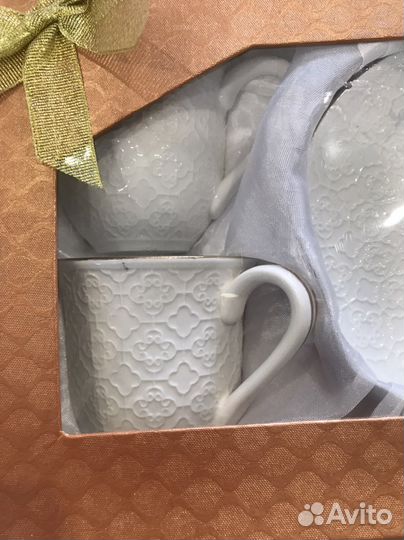 Чайный сервиз коралл