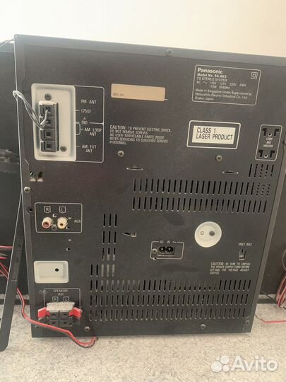 Музыкальный центр panasonic sa ak-5