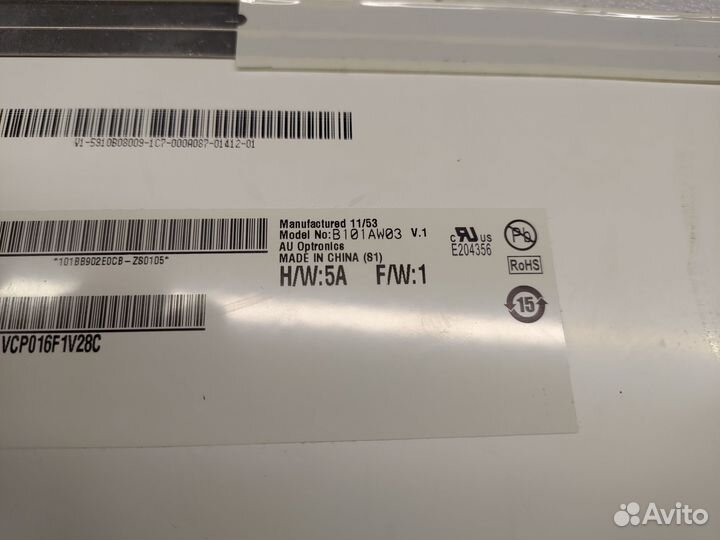 Матрица b101aw03 v.1