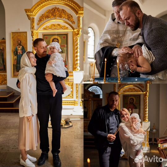 Фотограф на крещение, фотосессия крещения